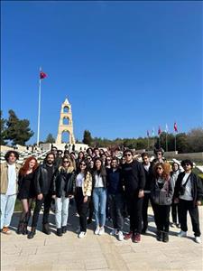 IR Students' Visit to Gallipoli