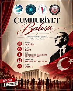 CUMHURİYET BALOSU’NA DAVETLİSİNİZ!