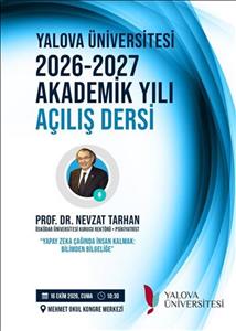 Yalova Üniversitesi 2026-2027 Akademik Yılı Açılış Dersi
