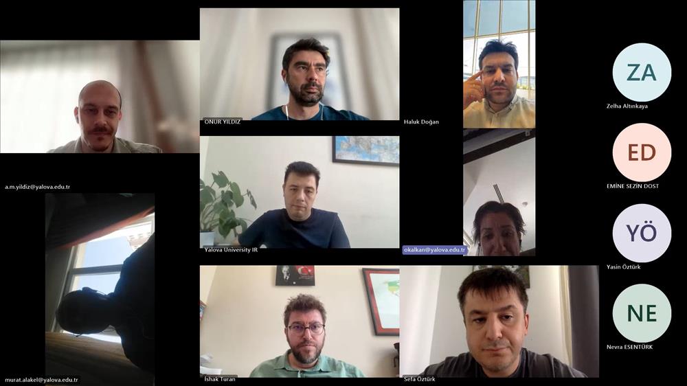 Uluslararası İlişkiler Bölümü Yaz Okulu Gündem Maddesi Üzerine Online Toplantı Gerçekleştirdi