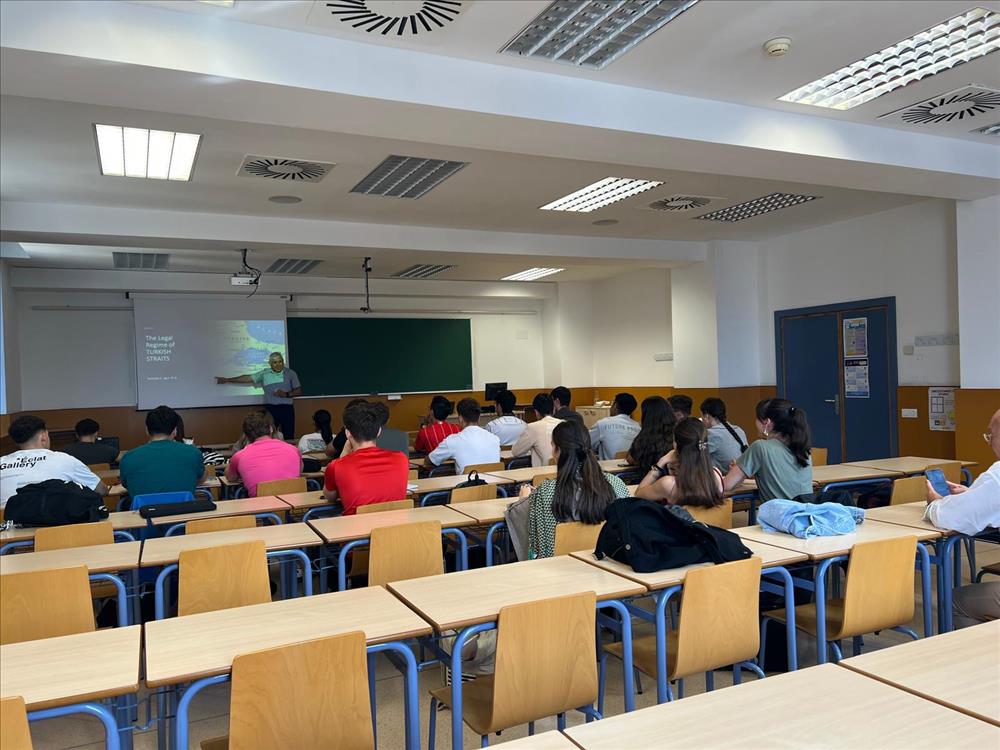Bölümümüz Öğretim Üyesi Dr. Mehmet Ali Uğur Erasmus+ Ders Verme Hareketliliğine Katıldı
