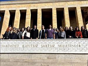 Yalova Üniversitesi Uluslararası İlişkiler Topluluğu Ankara Gezisi