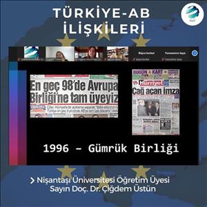 Türkiye-AB İlişkileri Değerlendirildi