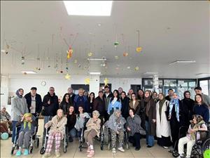 Uluslararası İlişkiler Öğrencilerinden Anlamlı Ziyaret: VIP Huzurevi Buluşması